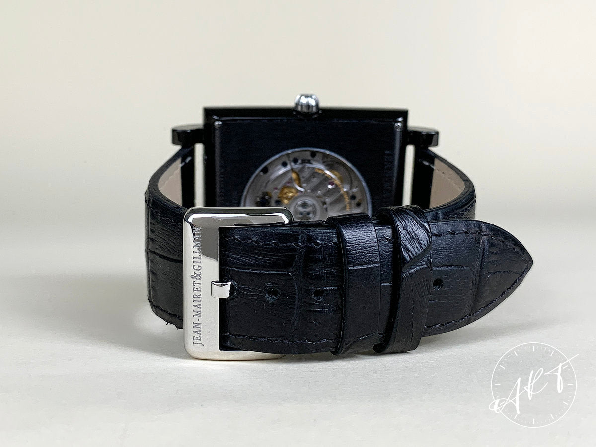 Jean-Mairet & Gillman Continentes Night & Day Multicolor Dial PVD SS Ltd Watch