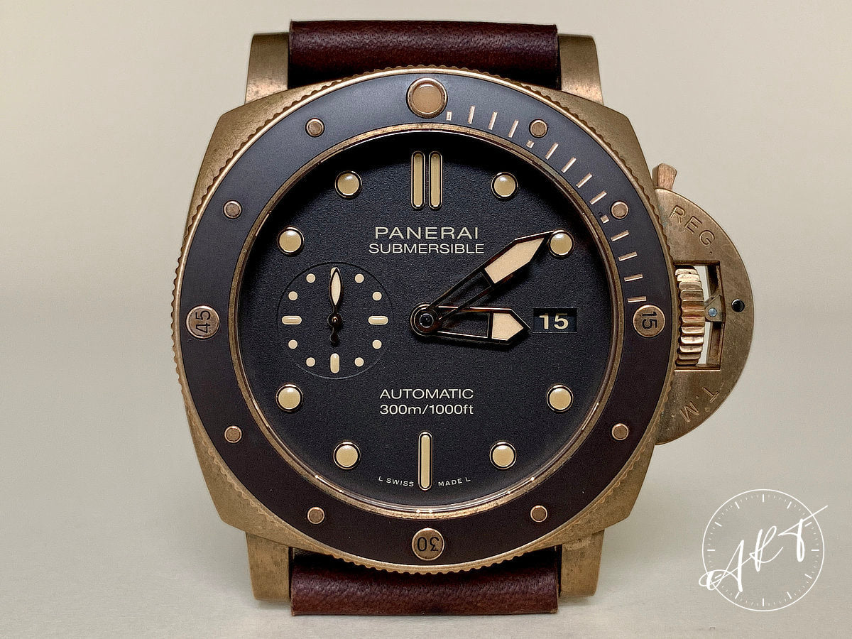 Panerai PAM 968 Luminor Submersible 3 Days “Bronzo” Diver Watch PAM00968 BP