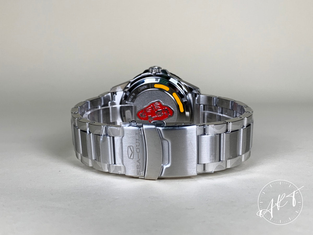 NEW Seagull Ocean Star Red Dial “China Red” SS SE Diver Watch 816.92.6113 BP