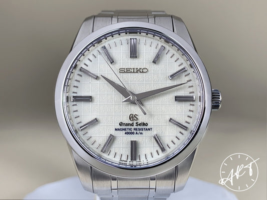 Grand Seiko 40000 A/M Magnetic-Resistant Silver Dial Quartz Watch w/Box