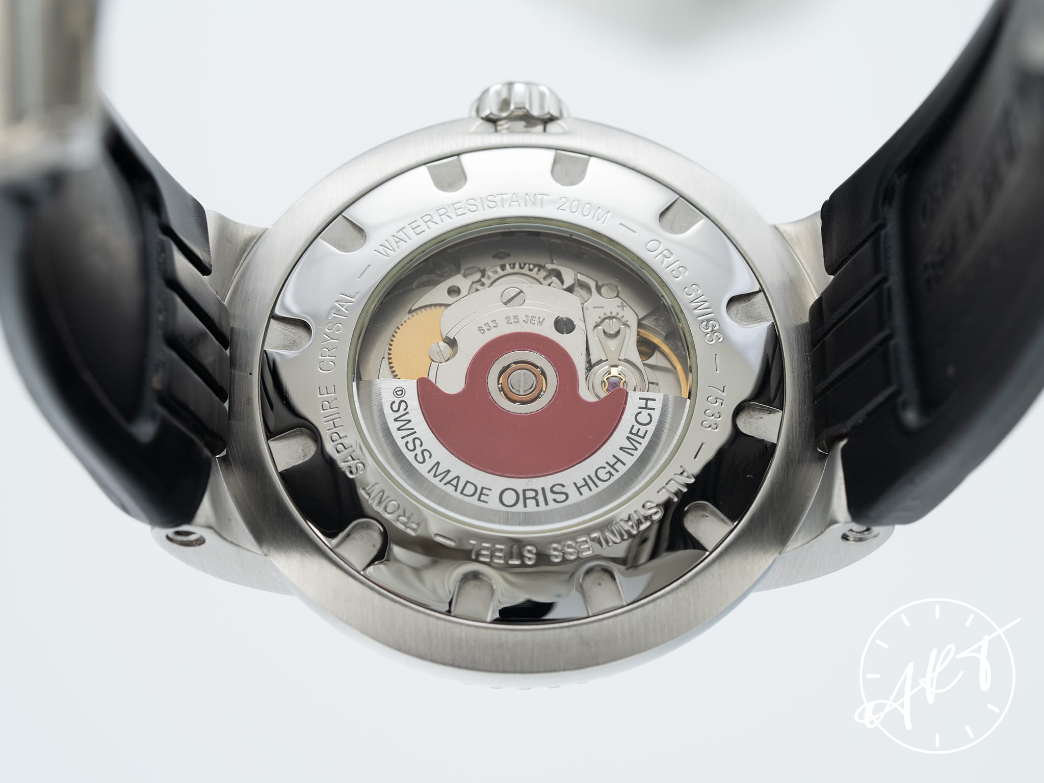 Oris Divers Date Black Dial Stainless Steel Automatic Watch 7533 ART Watches