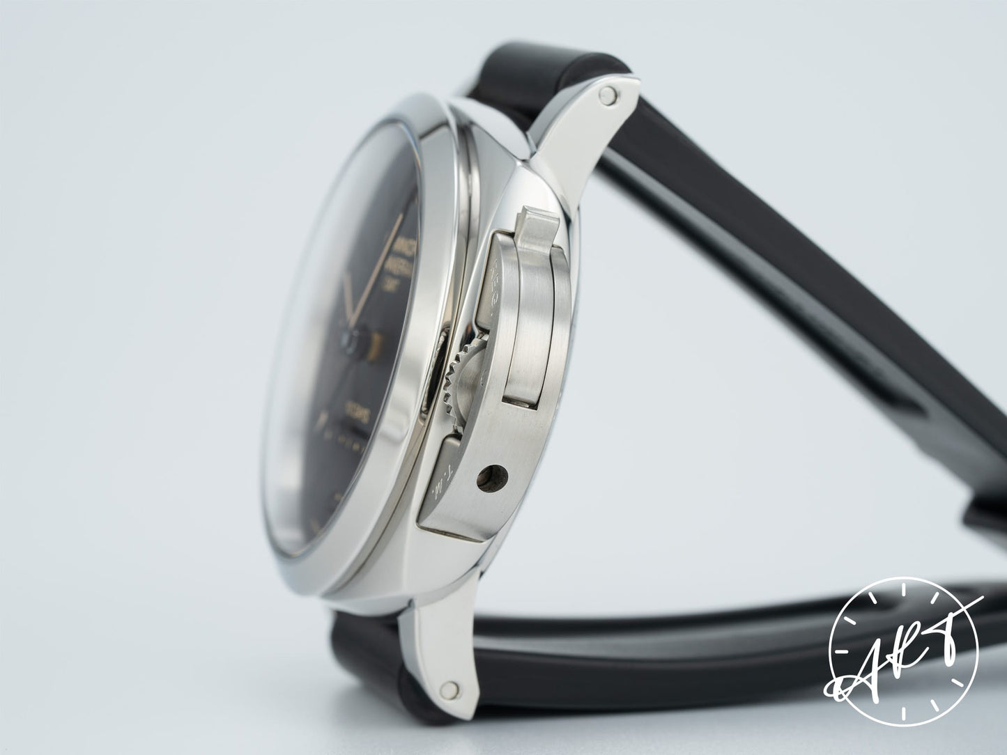 Panerai PAM 533 Luminor 1950 10 Days GMT Day/Night Black Dial SS Watch PAM00533 BP