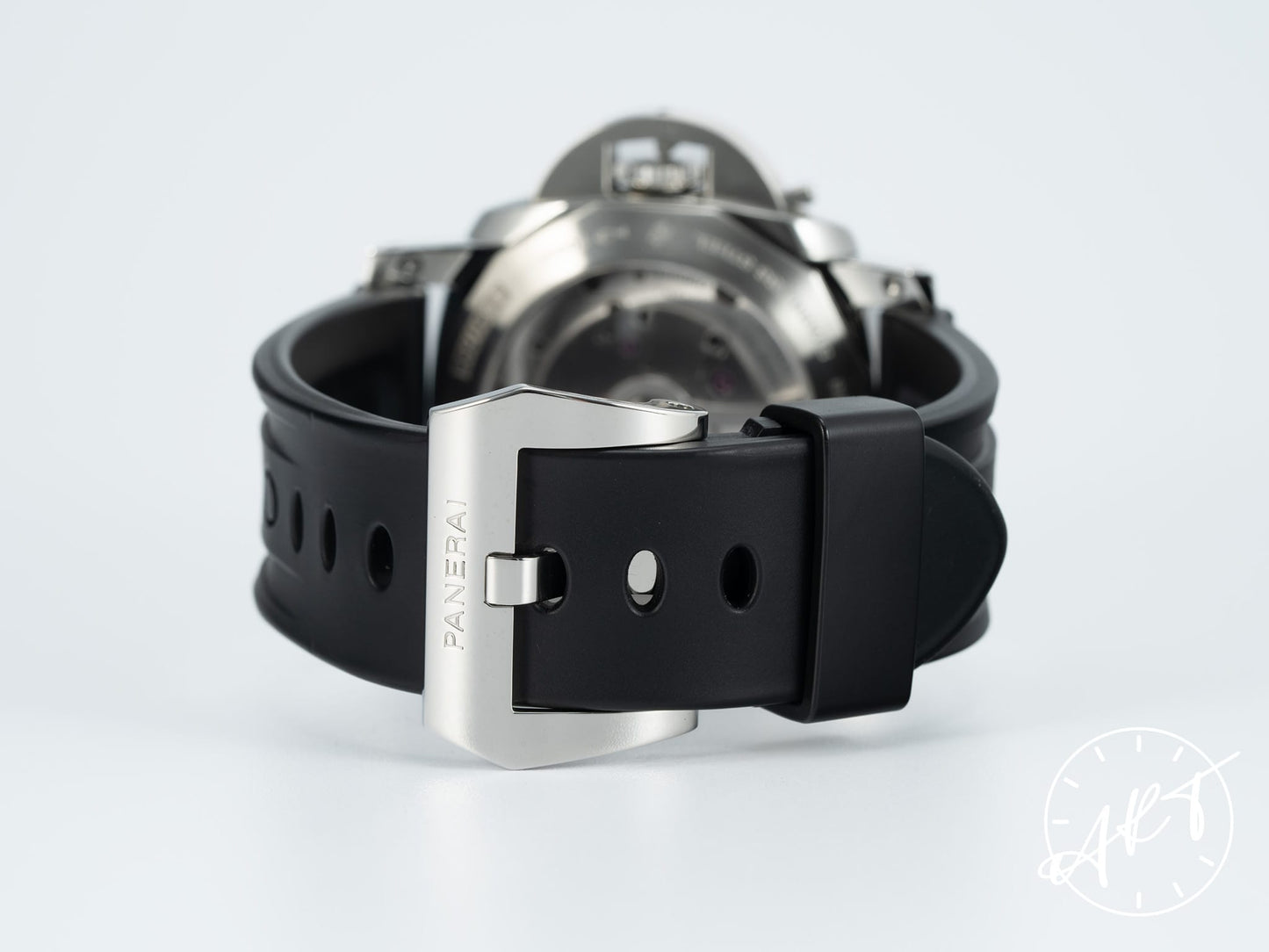 Panerai PAM 533 Luminor 1950 10 Days GMT Day/Night Black Dial SS Watch PAM00533 BP
