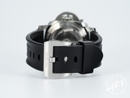 Panerai PAM 533 Luminor 1950 10 Days GMT Day/Night Black Dial SS Watch PAM00533 BP