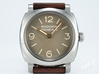 Panerai PAM 662 Radiomir 1940 Brown Dial “Egiziano Piccolo” SS SE Watch PAM00662 BP