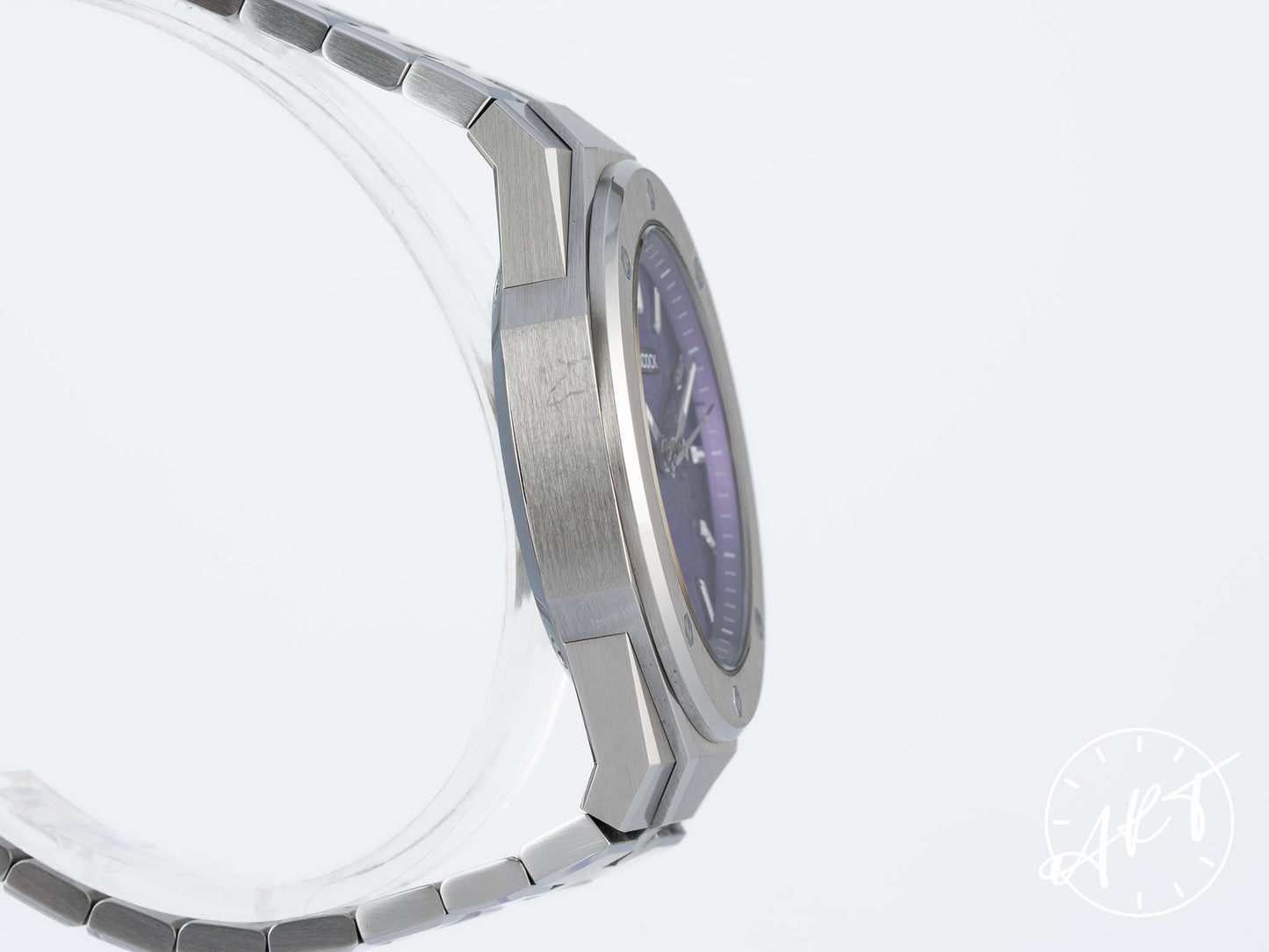NEW Peacock Plumage Gaze Purple Guilloche Purple Guilloche Dial Stainless Steel Automatic 199 Pcs Limited Edition Watch PFG0501.03