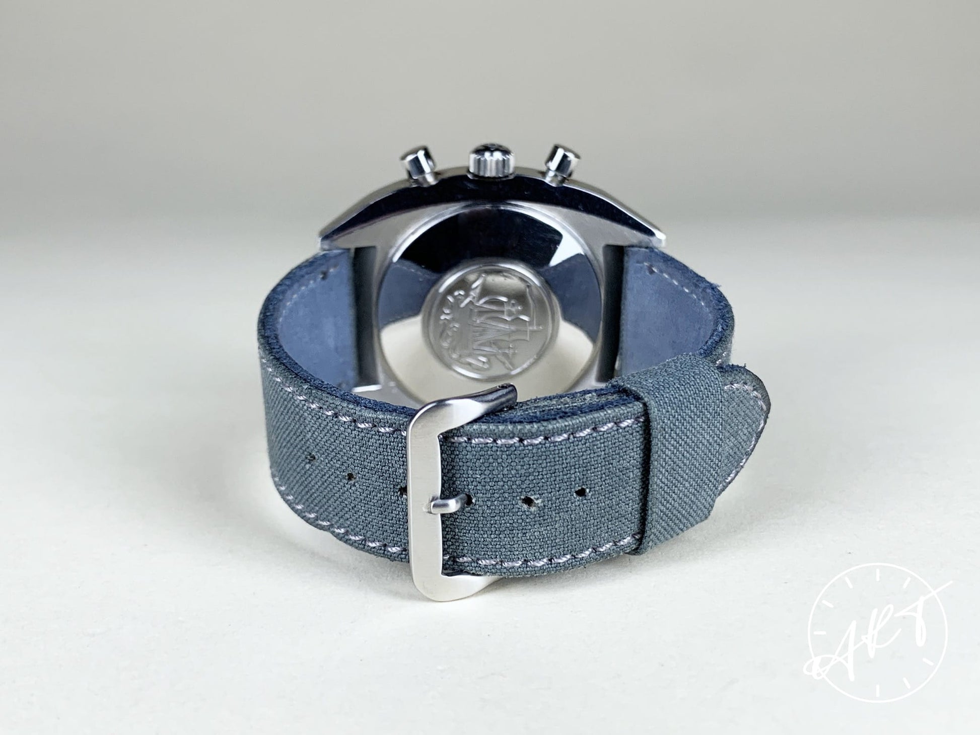 Vintage Tissot Seastar T12 Chronograph Black Dial Stainless Steel