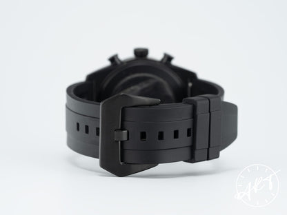 Tudor Fastrider Black Shield Chrono Black PVD-Coated SS Auto Watch 42000CN w/ BP