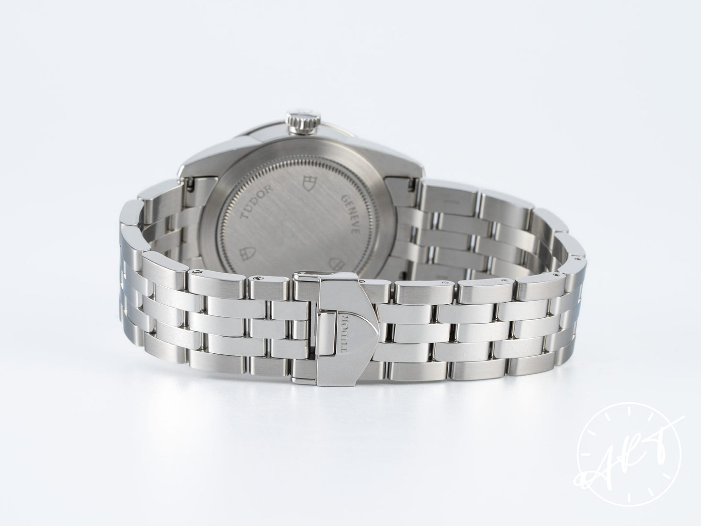 Tudor Glamour Date 36 Silver Dial Stainless Steel Automatic Watch 55000 w/ Paper & Manual
