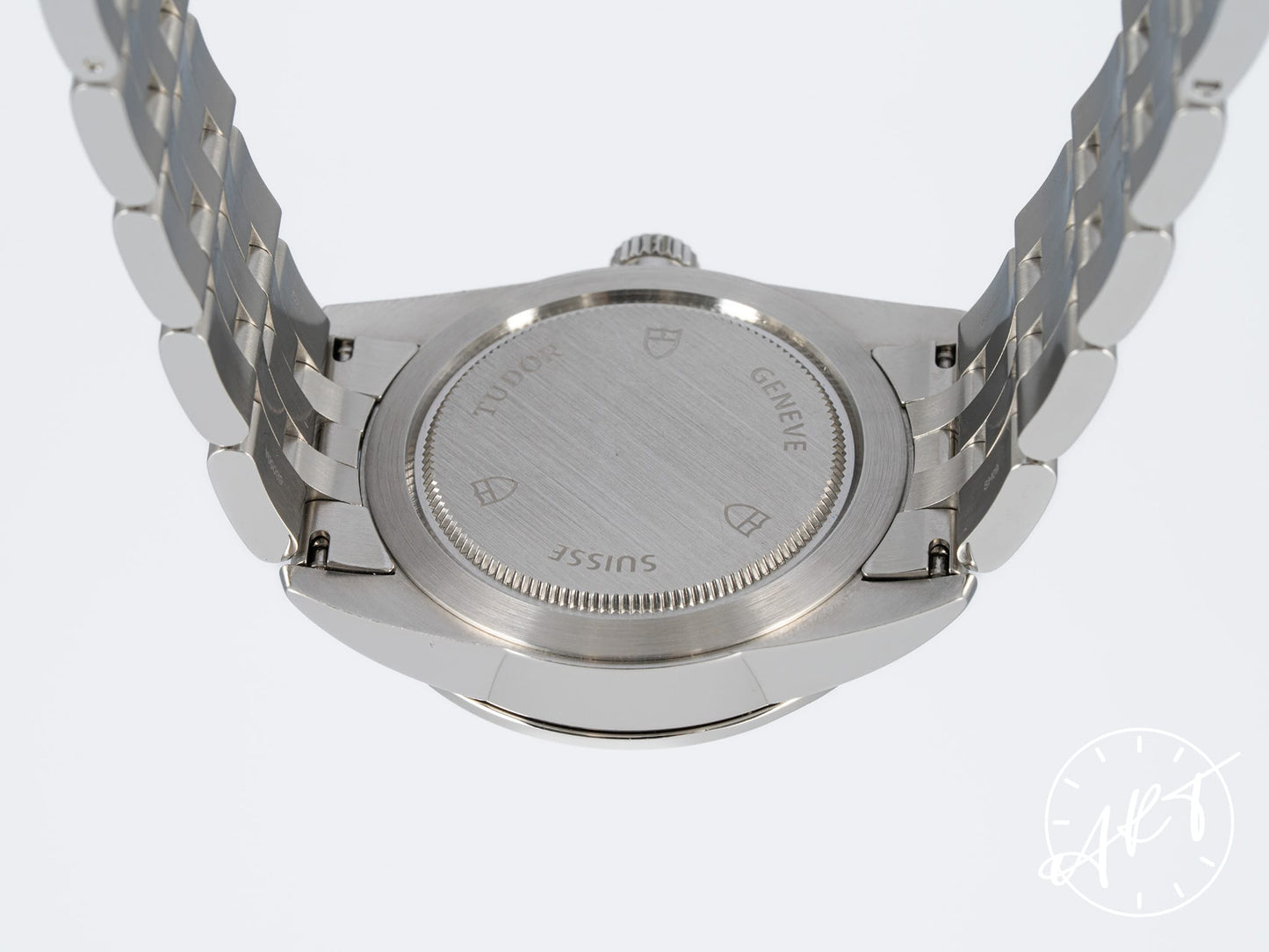 Tudor Glamour Date 36 Silver Dial Stainless Steel Automatic Watch 55000 w/ Paper & Manual