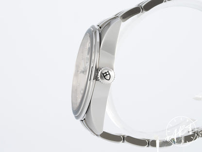 Tudor Glamour Day-Date Day-Date Silver Diamond Dial Stainless Steel Automatic Watch 56000 + Receipt