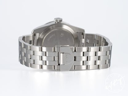 Tudor Glamour Day-Date Day-Date Silver Diamond Dial Stainless Steel Automatic Watch 56000 + Receipt