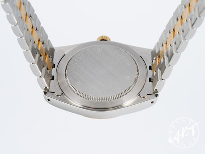 Tudor Prince Date Mother of Pearl Dial Two-Tone 18K Gold, Stainless Steel Automatic Watch 74033 w/ Paper & Manual