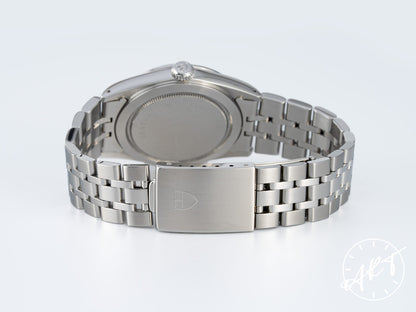 Tudor Prince Day-Date Day-Date Blue Arabic Dial Stainless Steel Automatic Watch 76200