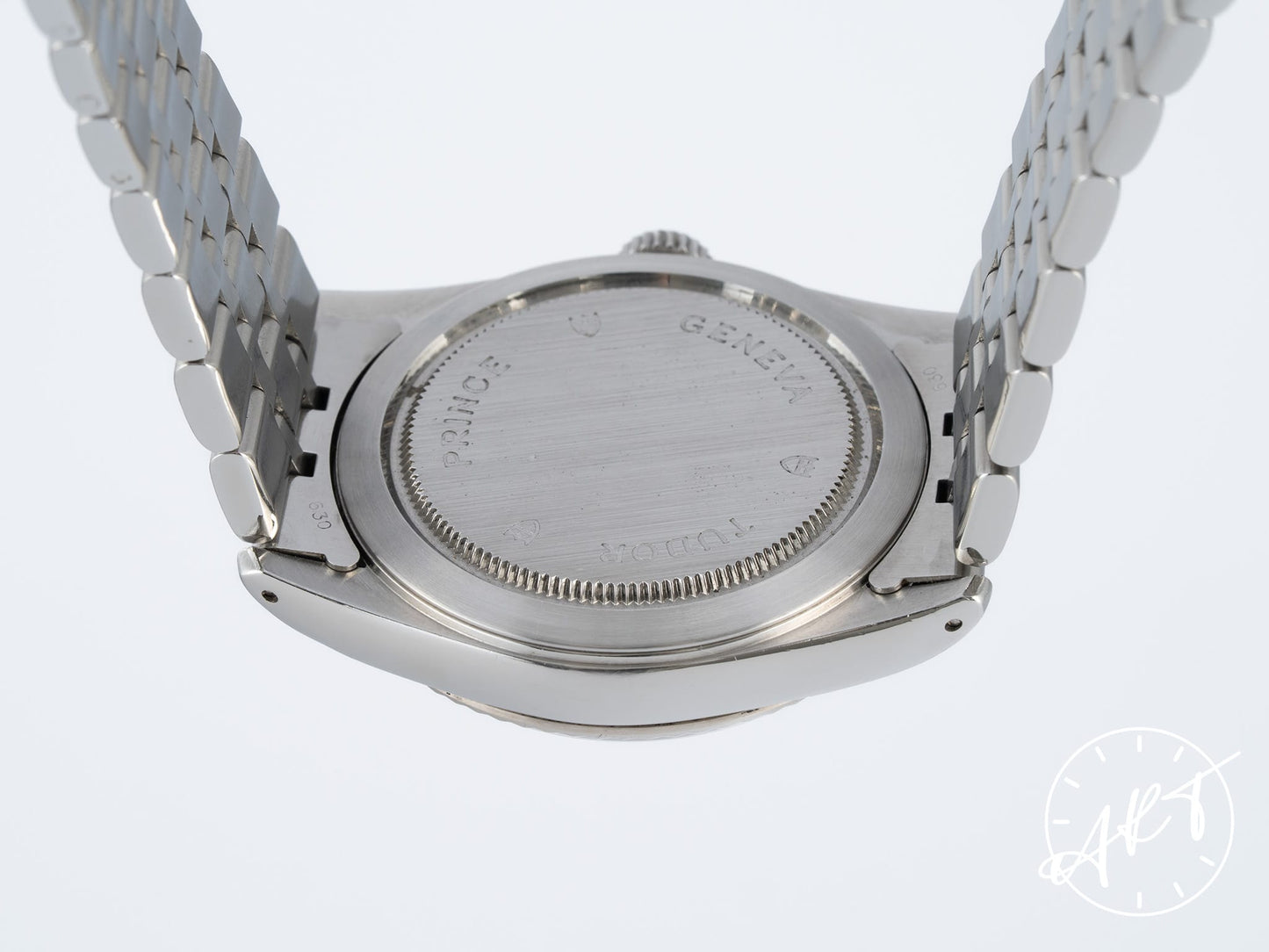 Tudor Prince Day-Date Day-Date Blue Arabic Dial 18K White Gold, Stainless Steel Automatic Watch 76214 w/ Box & Paper