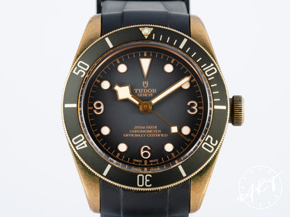 Tudor Black Bay Bronze Black Bezel Gray Dial Bronze Automatic Diver Watch 79250BA